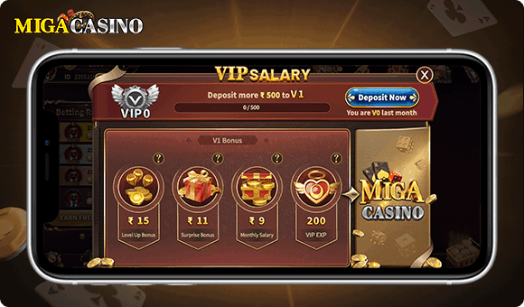 MIGA Casino VIP Program - Elite Rewards & Privileges - MIGA Casino
