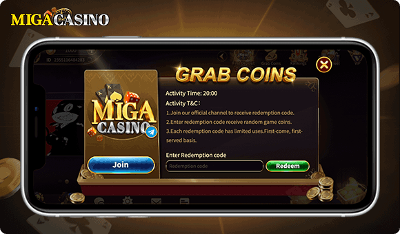 Exclusive Rewards with MIGA Casino Redeem Codes