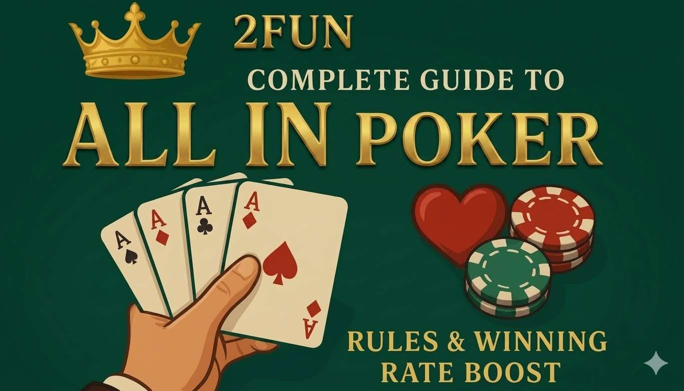 2FUN: Complete Guide to ALL IN POKER Rules & Winning Rate Boost Strategies